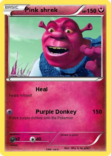 Pokemon Pink shrek