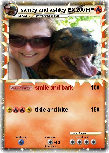 Pokemon samey and ashley EX