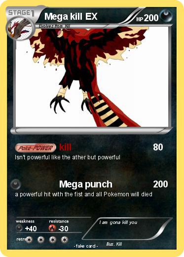 Pokemon Mega kill EX