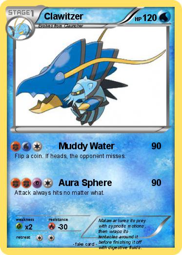 Pokemon Clawitzer