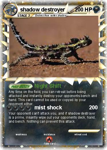 Pokemon shadow destroyer