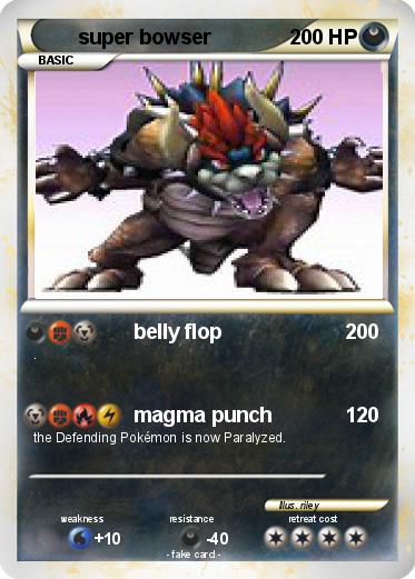 Pokemon super bowser