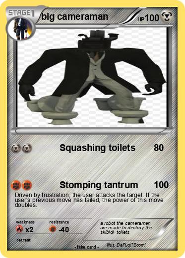 Pokemon big cameraman