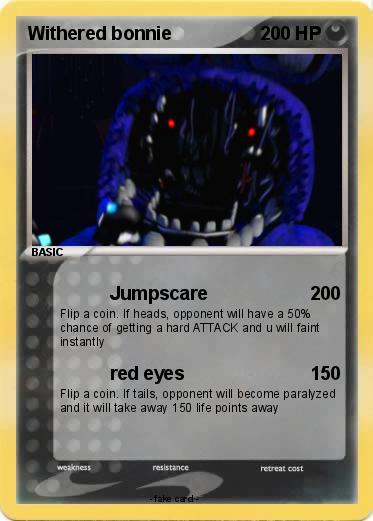 Pokemon Withered bonnie