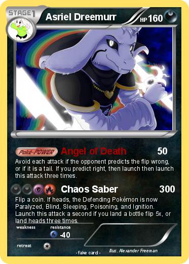 Pokemon Asriel Dreemurr
