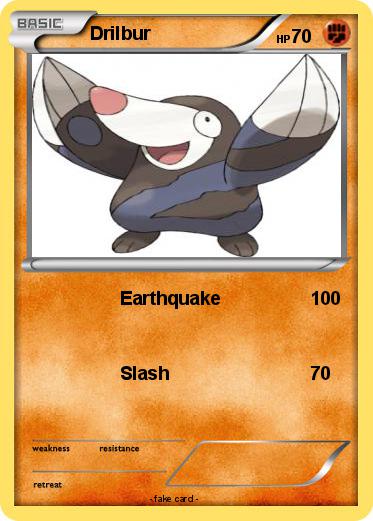 Pokemon Drilbur
