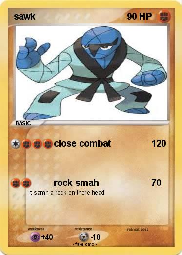 Pokemon sawk
