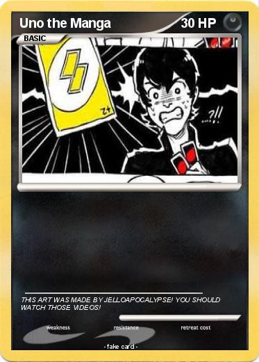 Pokemon Uno the Manga