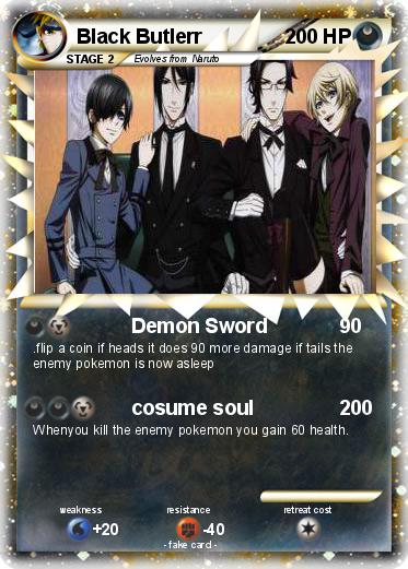 Pokemon Black Butlerr