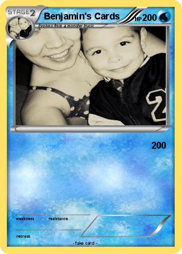 Pokemon Benjamin's Cards