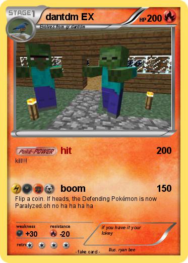 Pokemon dantdm EX