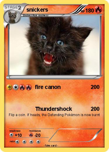 Pokemon snickers