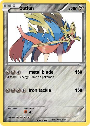 Pokemon zacian