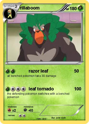 Pokemon rillaboom