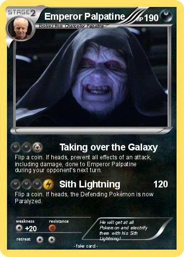 Pokemon Emperor Palpatine