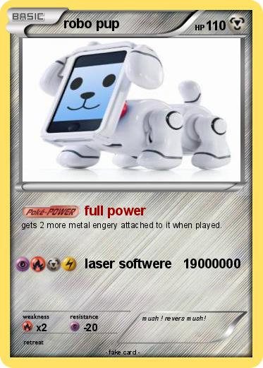 Pokemon robo pup