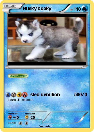 Pokemon Husky booky