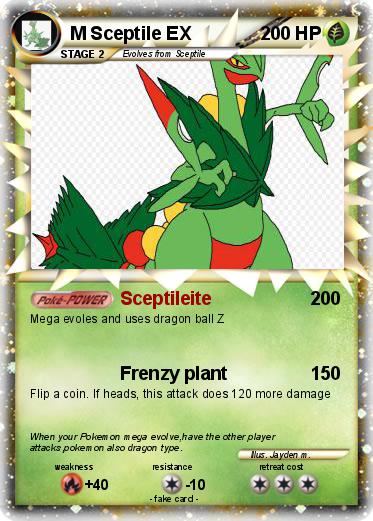 Pokemon M Sceptile EX