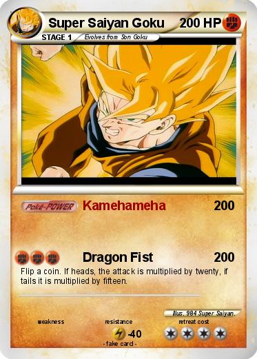 Pokemon Super Saiyan Goku