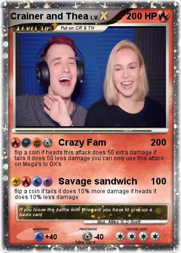 Pokemon Crainer and Thea