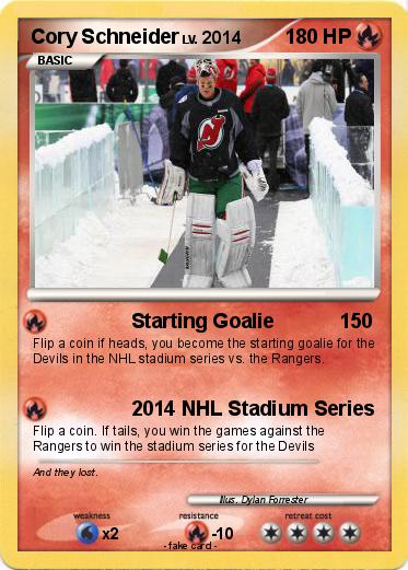 Pokemon Cory Schneider
