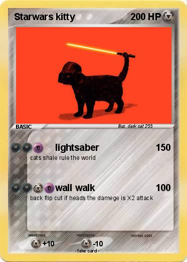 Pokemon Starwars kitty