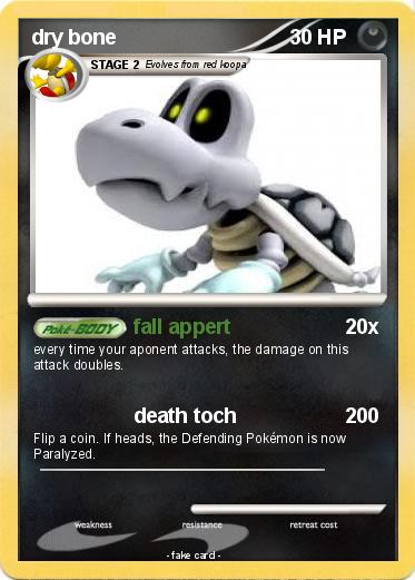 Pokemon dry bone