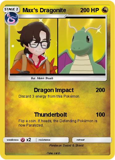 Pokemon Max's Dragonite