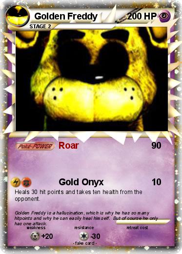 Pokemon Golden Freddy