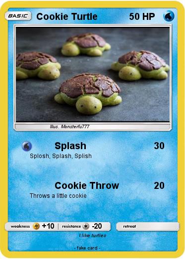 Pokemon Cookie Turtle