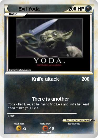Pokemon Evil Yoda