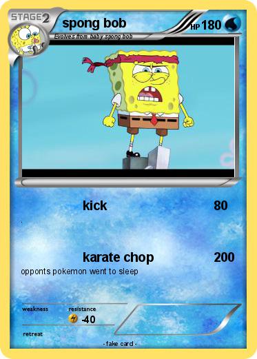 Pokemon spong bob