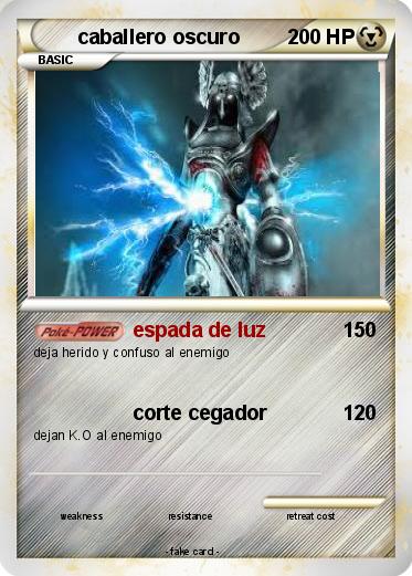 Pokemon caballero oscuro