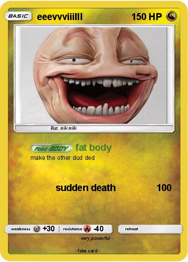 Pokemon eeevvviiilll