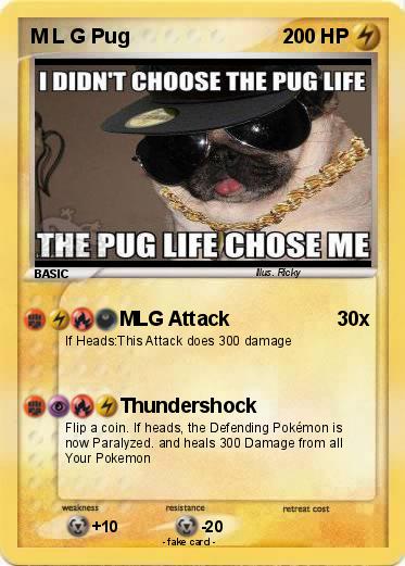 Pokemon M L G Pug