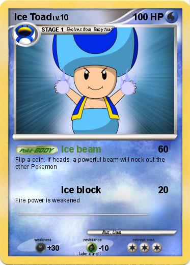Pokemon Ice Toad