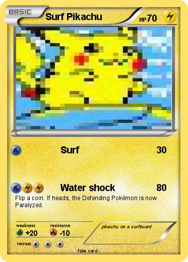 Pokemon Surf Pikachu