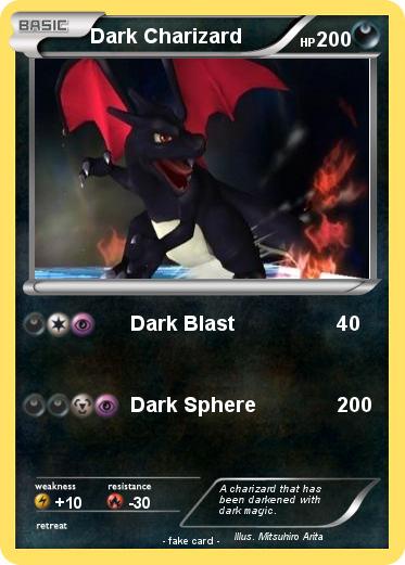 Pokemon Dark Charizard