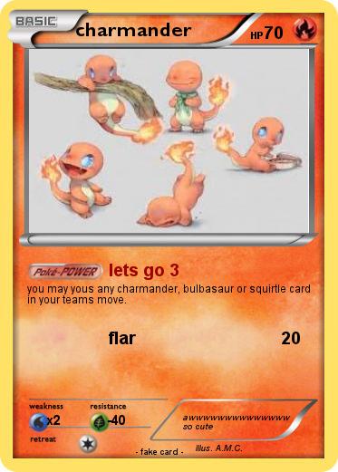 Pokemon charmander
