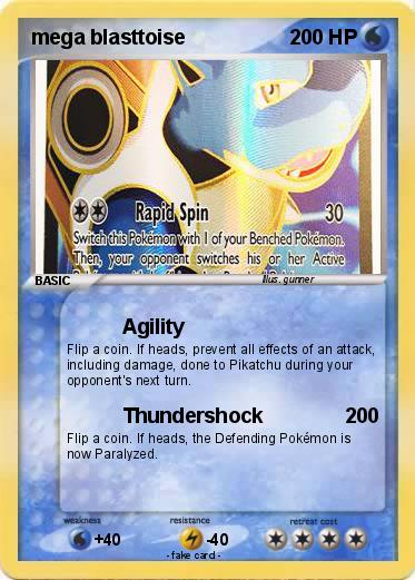 Pokemon mega blasttoise