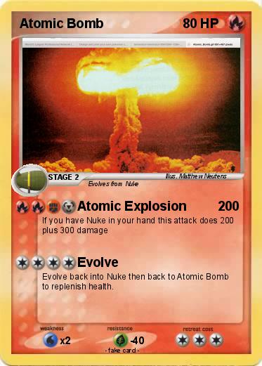 Pokemon Atomic Bomb