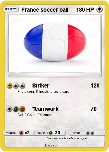 Pokemon France soccer ball