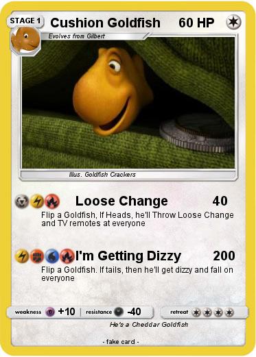 Pokemon Cushion Goldfish