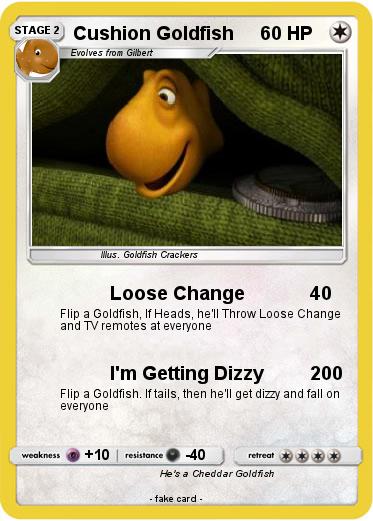 Pokemon Cushion Goldfish