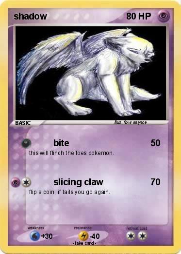 Pokemon shadow