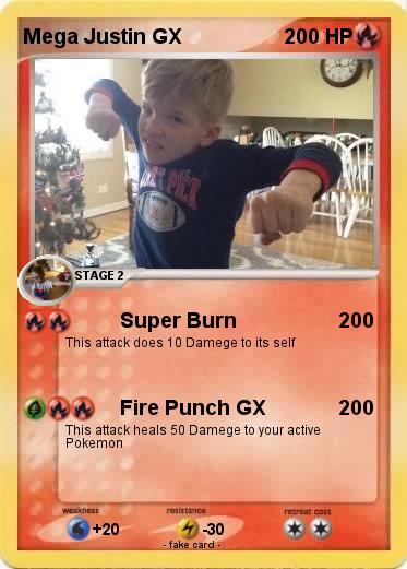 Pokemon Mega Justin GX