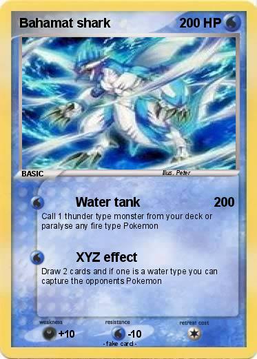 Pokemon Bahamat shark