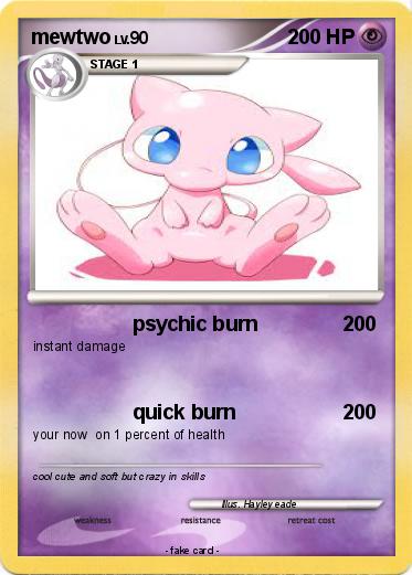 Pokemon mewtwo