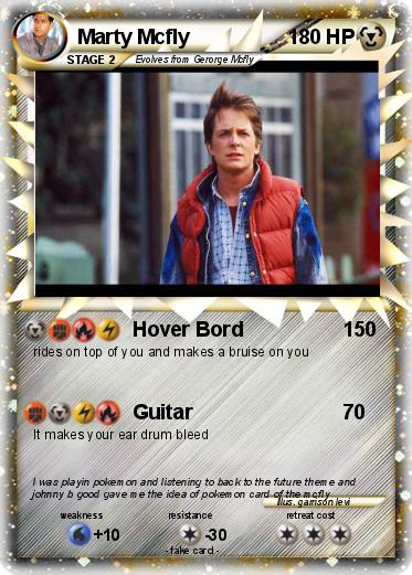 Pokemon Marty Mcfly