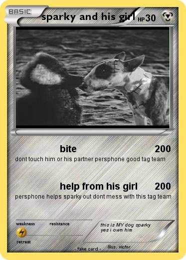 Pokemon sparky and his girl